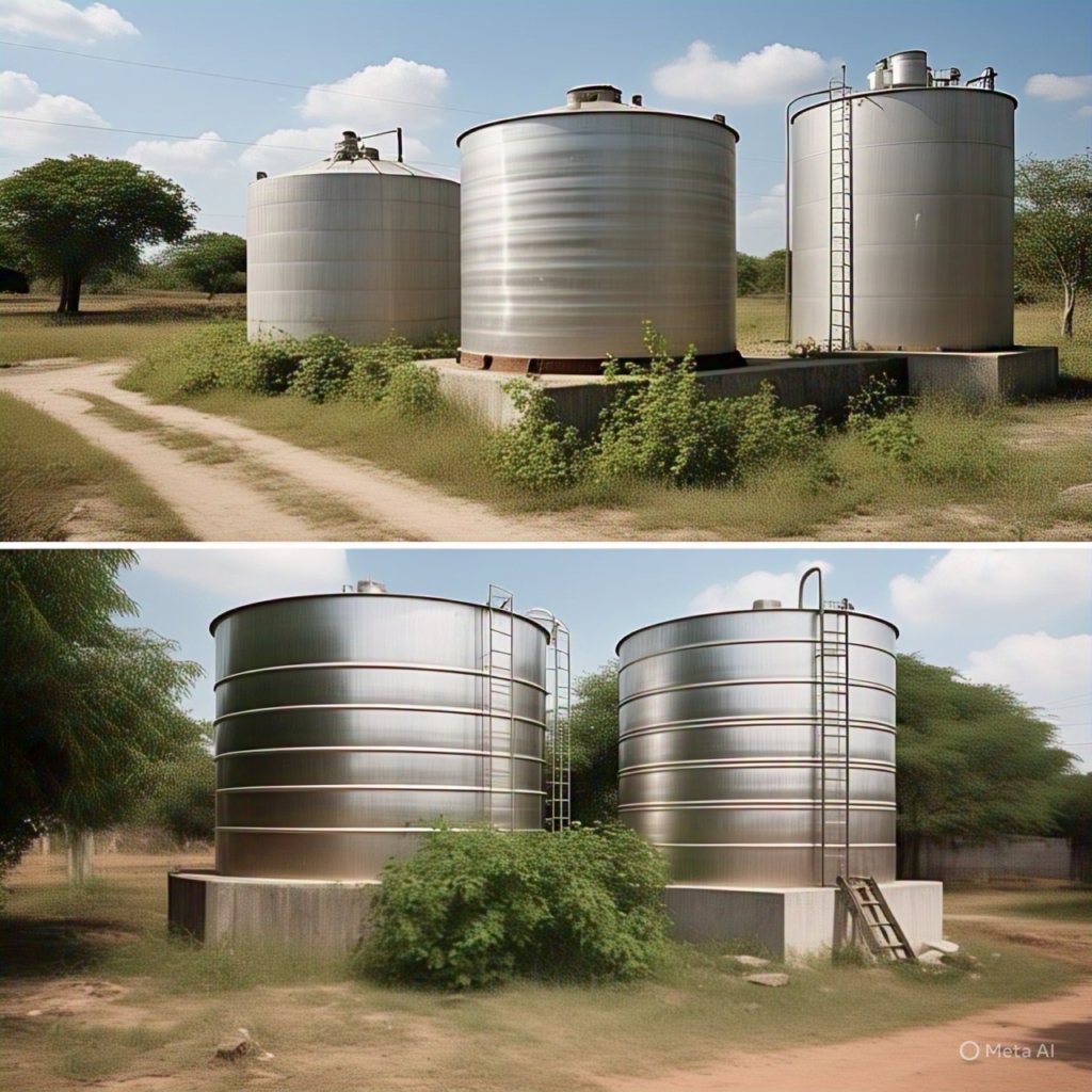 Underground vs Above-Ground Water Tanks